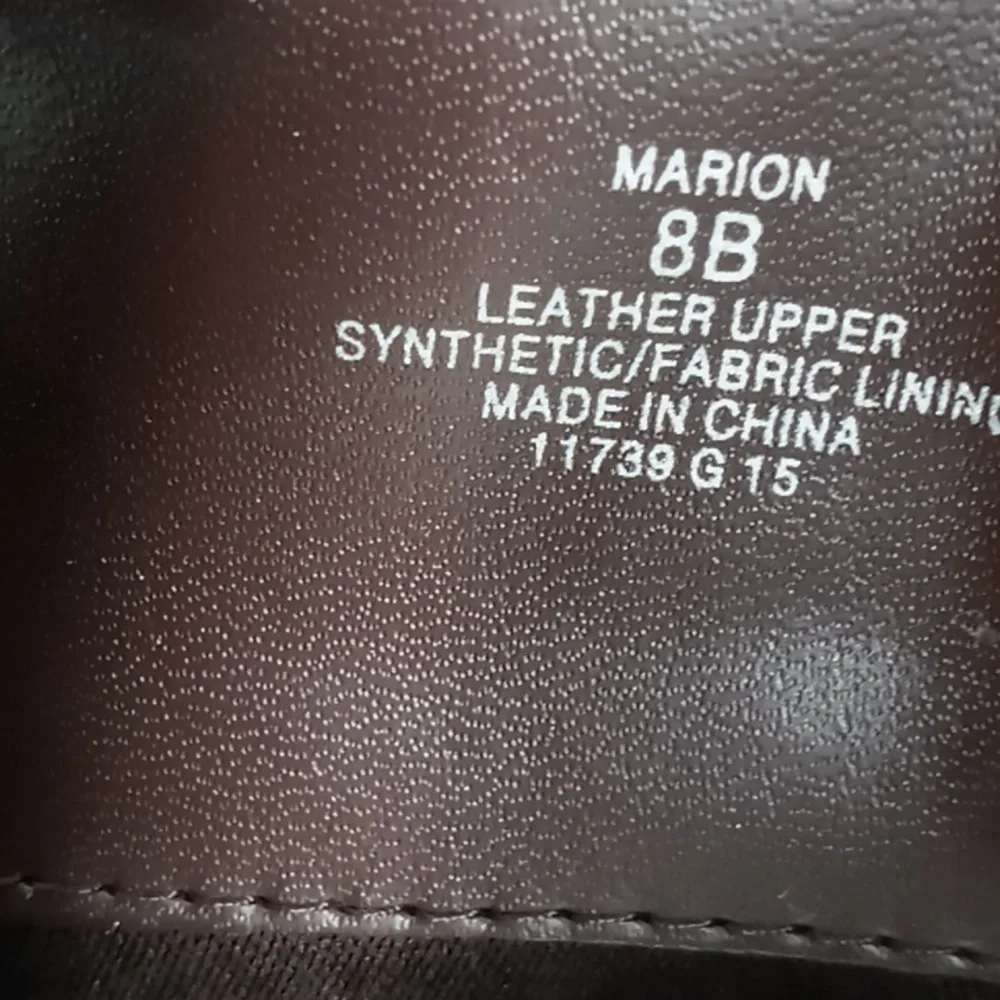 Lauren Ralph Lauren - Marion - Leather Riding Boots -Brown -size 8 B